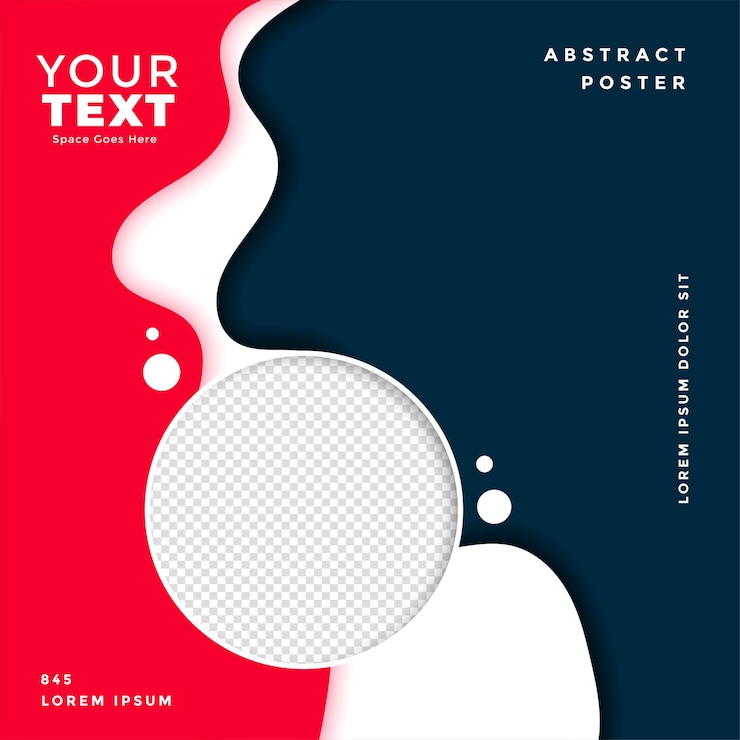 Vector Gratis social media post for promotion in modern design