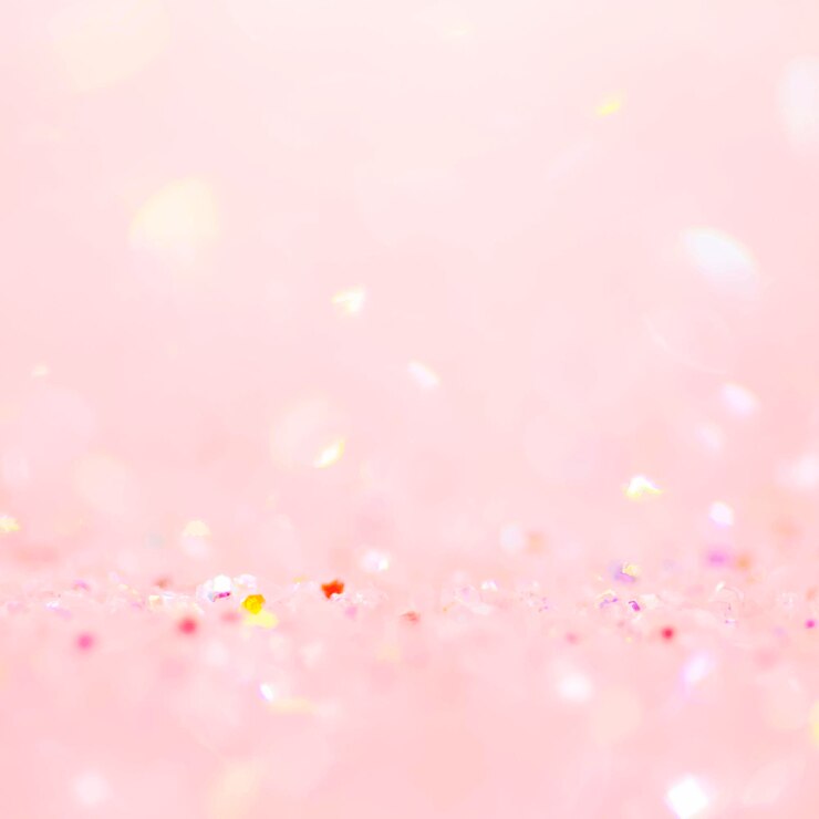 Vector Gratis soft pink glitter confetti bokeh background