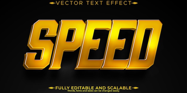 speed race text effect editable fast and sport text stylex9
