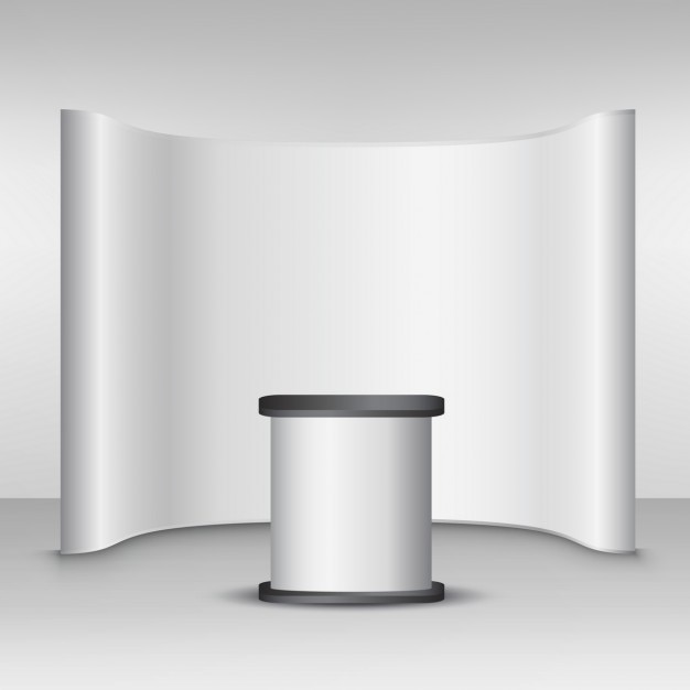 Vector Gratis stand, maket