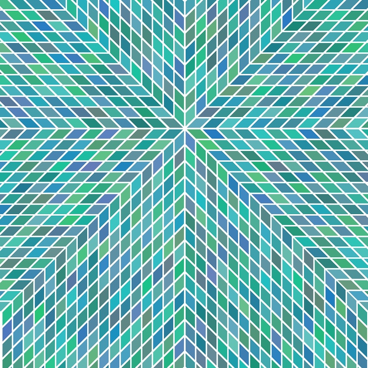 Vector Gratis star background in blue and green colors