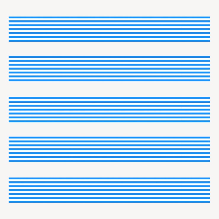 Vector Gratis stripes illustration brush vector seamless pattern set