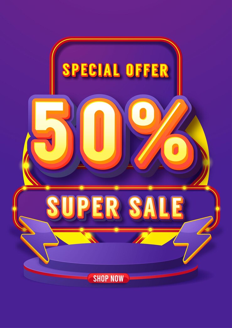 Vector Gratis super sale vector banner design