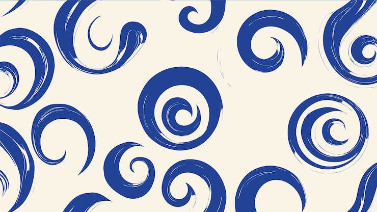 Vector Gratis swirl circle pattern background