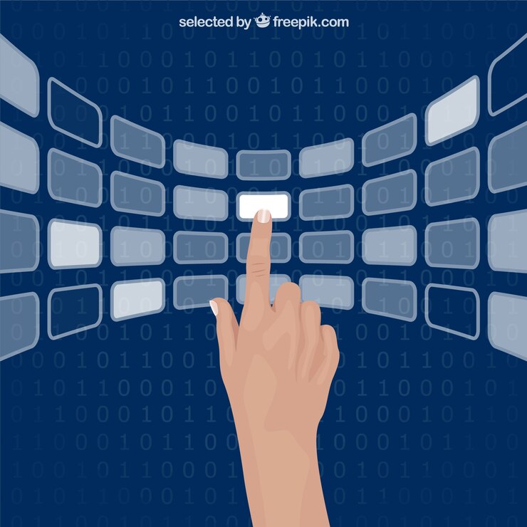 Vector Gratis tactile button pad