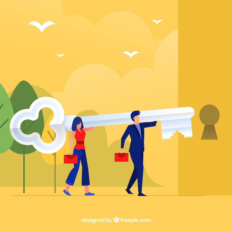 Vector Gratis team work business concept vector