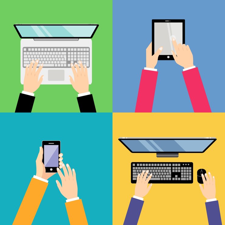 Vector Gratis technologic devices collection