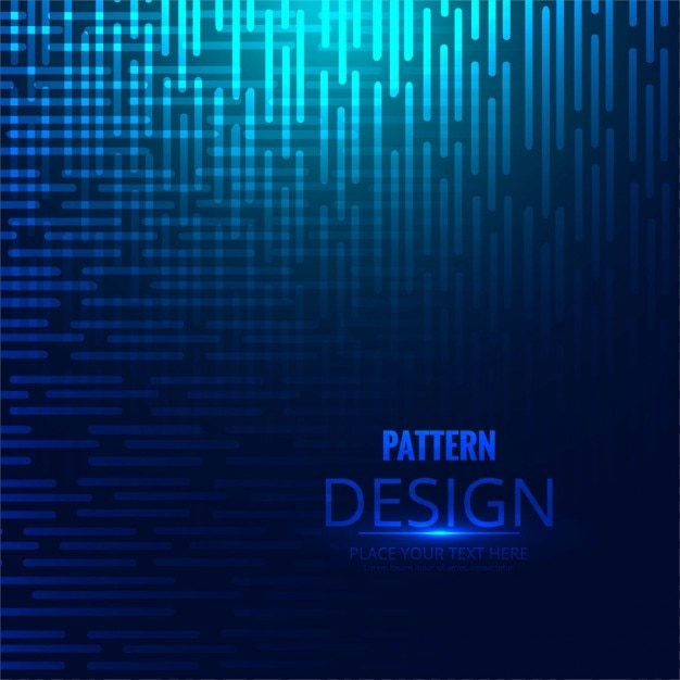 Vector Gratis technological background with blue lights