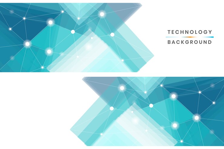 Vector Gratis technology banners set