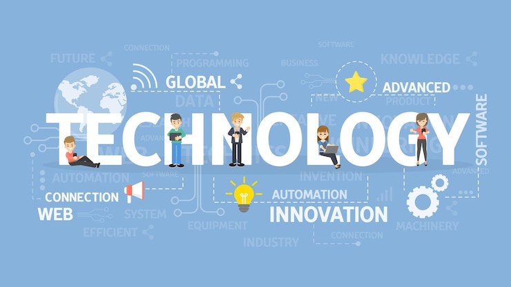 Vector Gratis technology illustration concept idea of innovation software and web