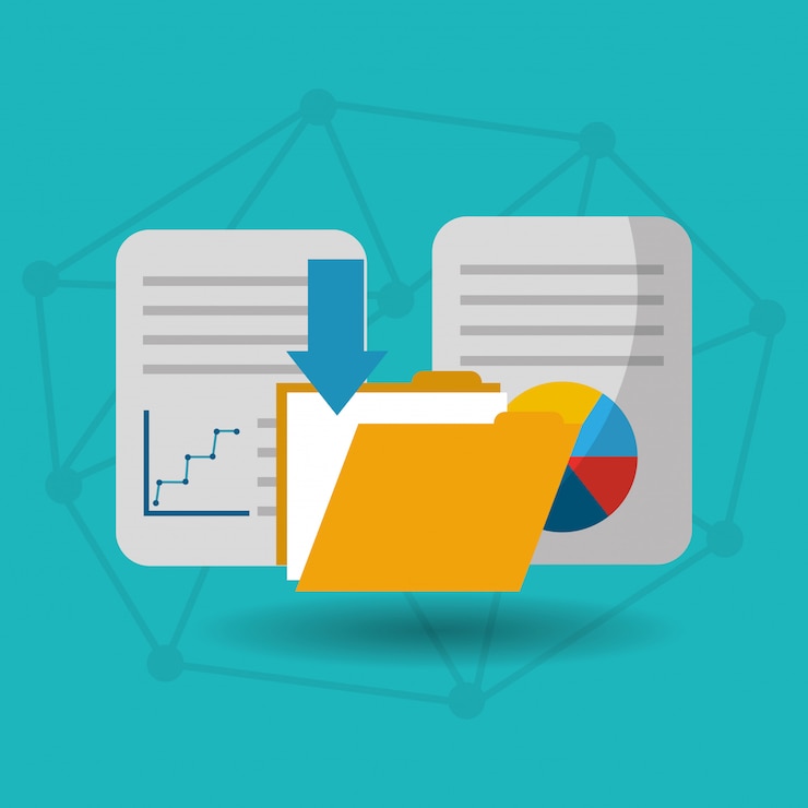 Vector Gratis teknologi pusat data