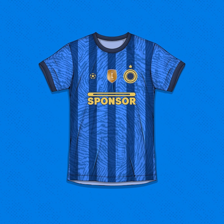 Vector Gratis tekstur jersey atletik yang bisa dikustomisasi vektor pakaian olahraga berkualitas tinggi