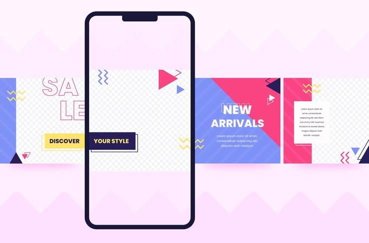 Vector Gratis templat carousel instagram