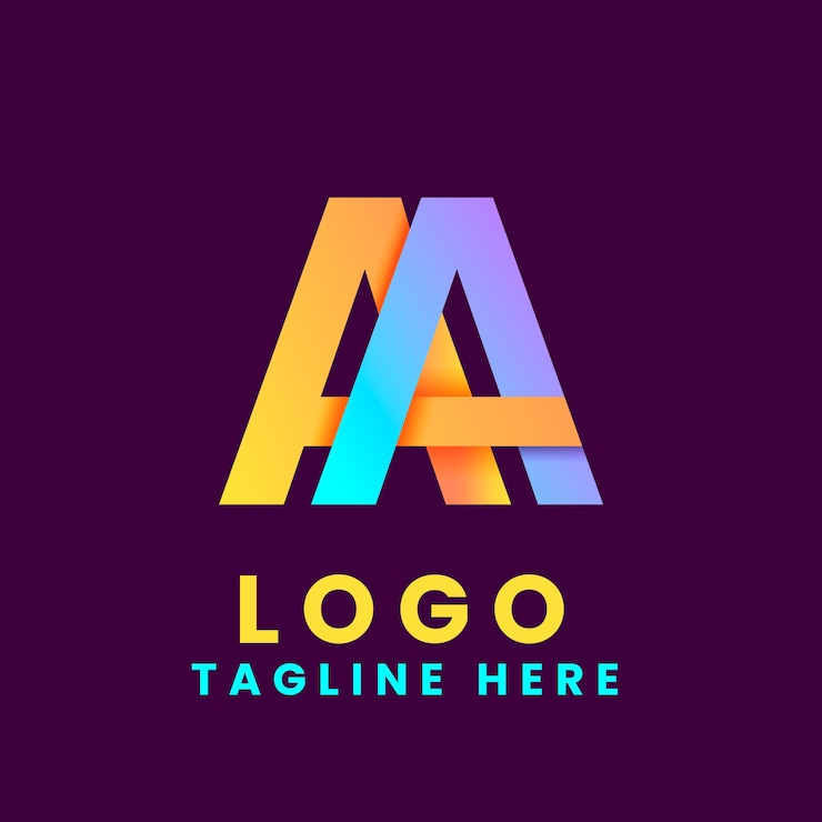Vector Gratis templat desain logo huruf monogram
