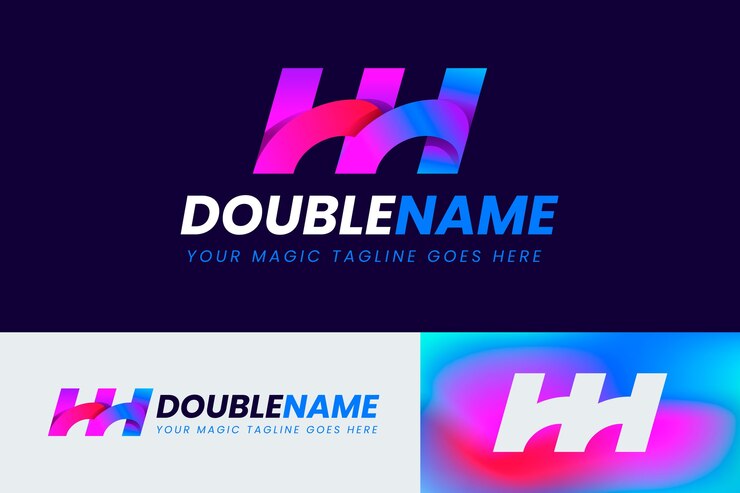 Vector Gratis templat desain logo huruf monogram