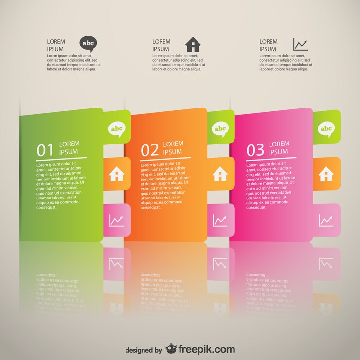 Vector Gratis templat infografis