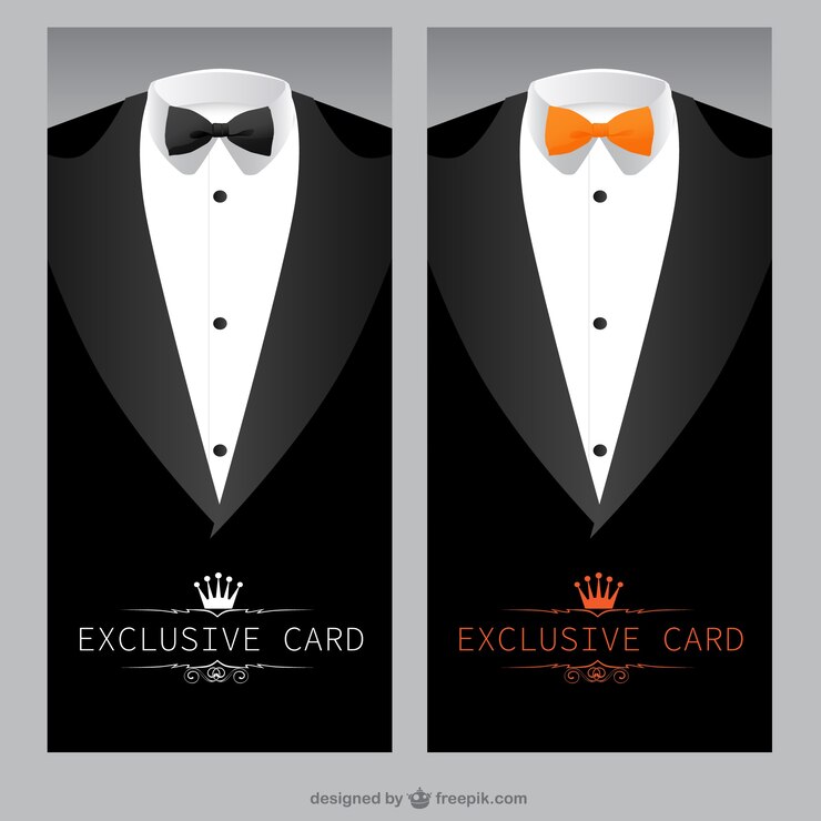 Vector Gratis templat kartu eksklusif