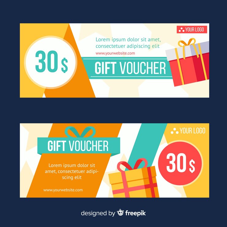 Vector Gratis templat kupon kreatif untuk penjualan