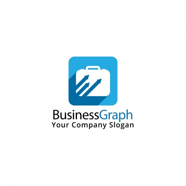 Vector Gratis templat logo bentuk koper