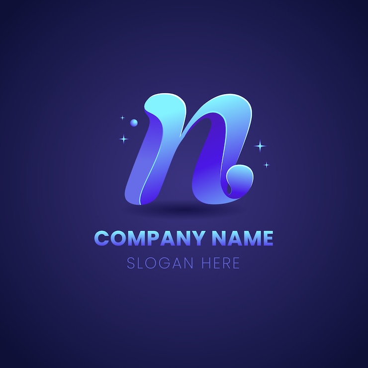 Vector Gratis templat logo gradien n