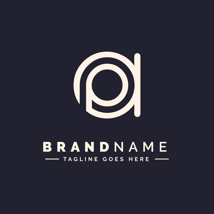 Vector Gratis templat logo monogram ap