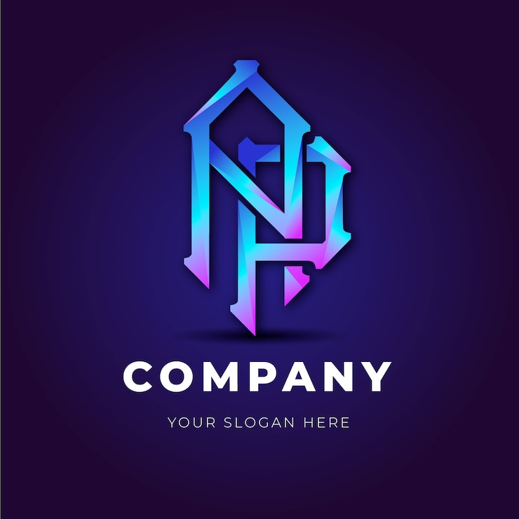 Vector Gratis templat logo monogram ap