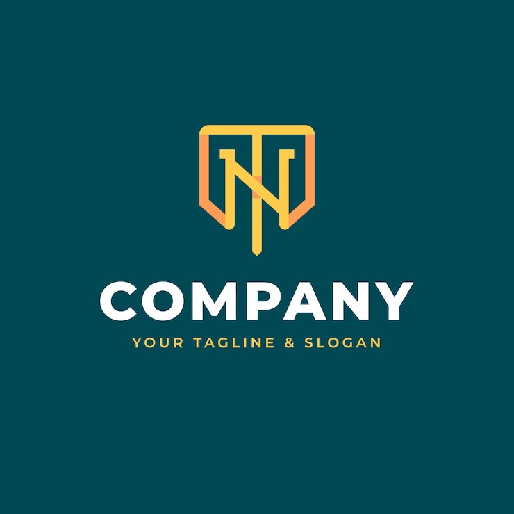 Vector Gratis templat logo tn profesional kreatif