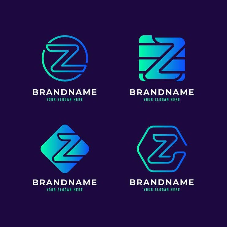 Vector Gratis templat logo z huruf kreatif