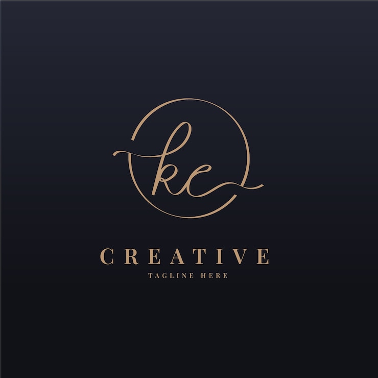 Vector Gratis templat logotype kc profesional