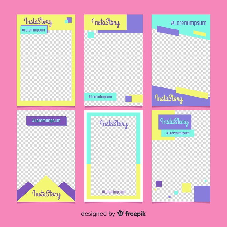 Vector Gratis templat story instagram