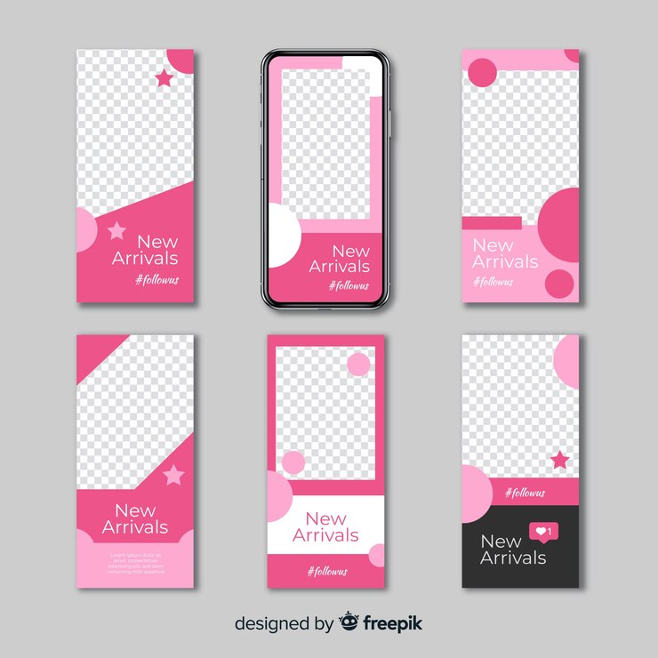 Vector Gratis templat story instagram