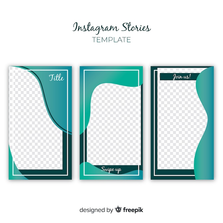 Vector Gratis templat story instagram