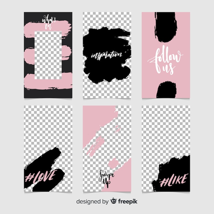 Vector Gratis templat story instagram