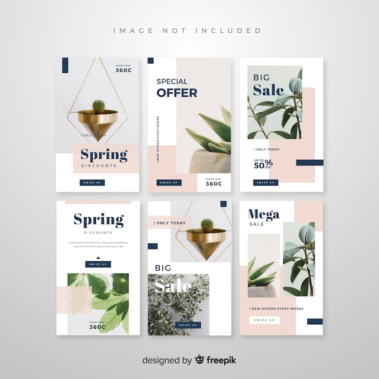 Vector Gratis templat story instagram