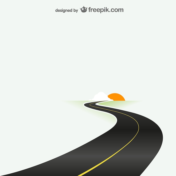 Vector Gratis templat tujuan jalan
