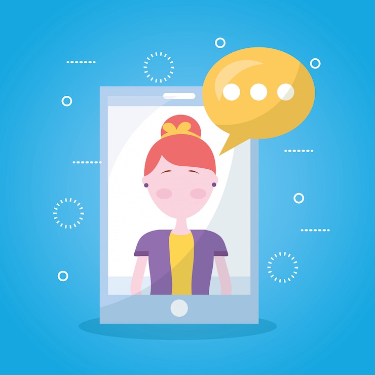 Vector Gratis terkait cinta seluler