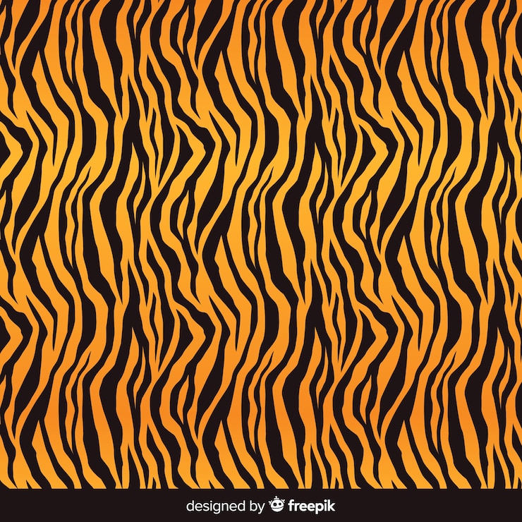 Vector Gratis tiger print background