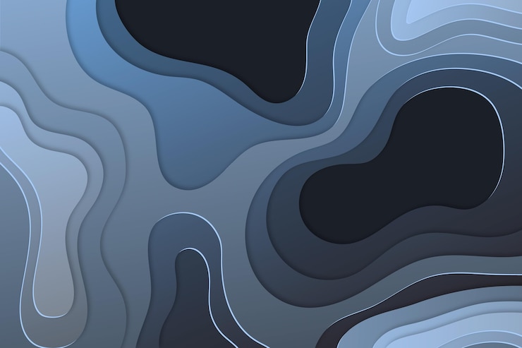 Vector Gratis topographic map background concept