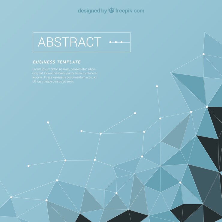 Vector Gratis triangles abstract background