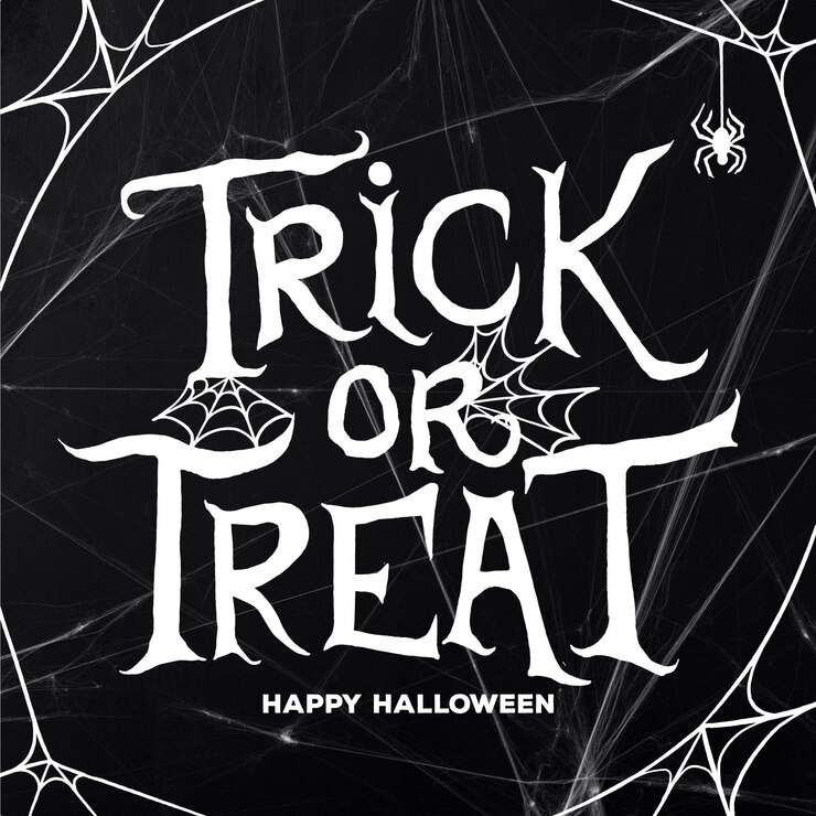 Vector Gratis trick ot treat lettering