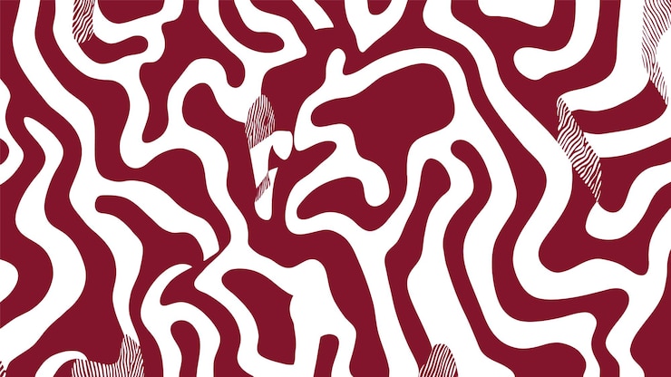 Vector Gratis twisting maze line pattern