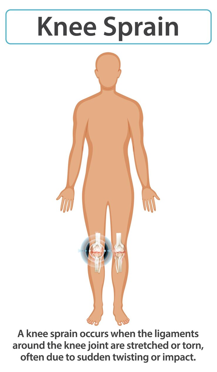 Vector Gratis understanding knee sprain injuries