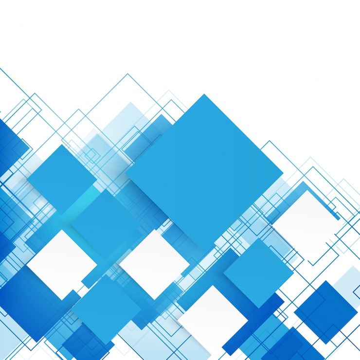 Vector Gratis vector blue squares. abstract background.