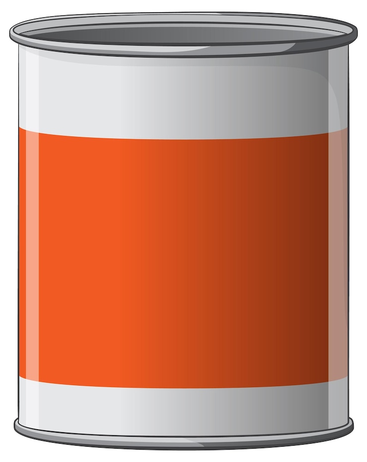 Vector Gratis vector illustration of a paint can