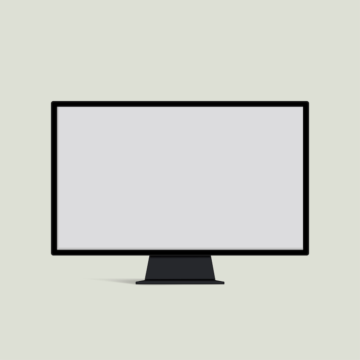 Vector Gratis vector of computer monitor icon