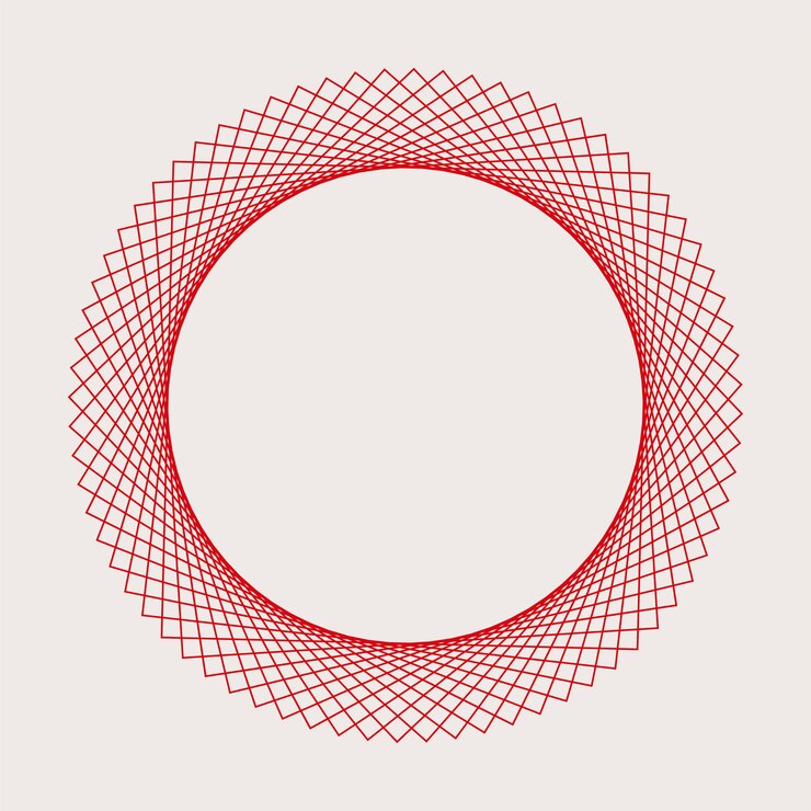 Vector Gratis vektor elemen geometris lingkaran abstrak