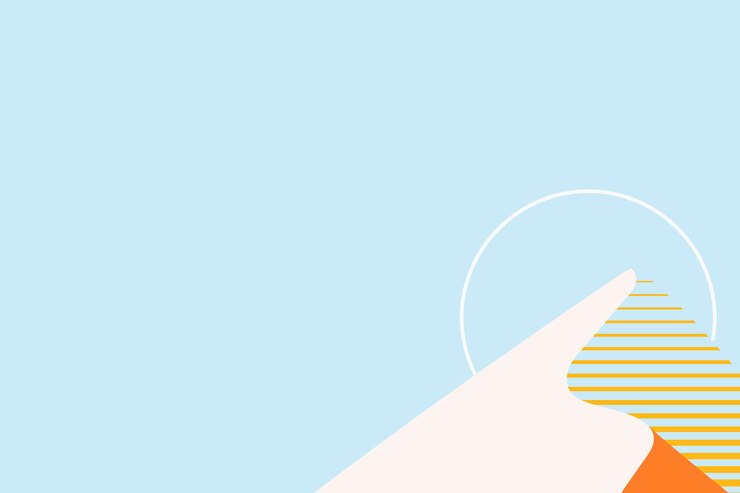 Vector Gratis vektor latar belakang gunung matahari terbenam minimalis berwarna biru