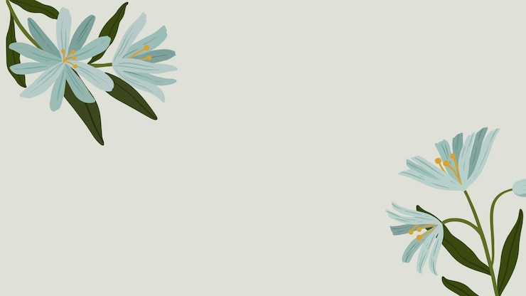 Vector Gratis vektor wallpaper seluler ruang salin tumbuhan biru