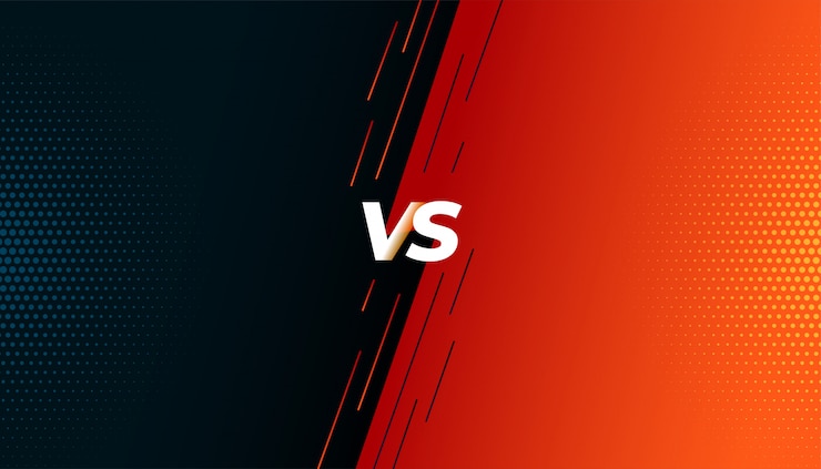 Vector Gratis versus vs fight battle screen background