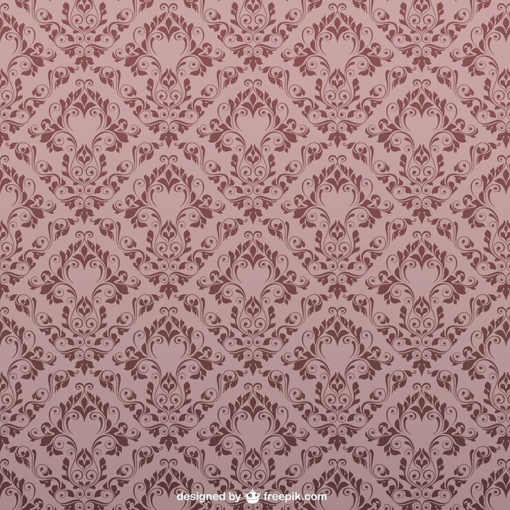 Vector Gratis vintage floral pattern seamless design  